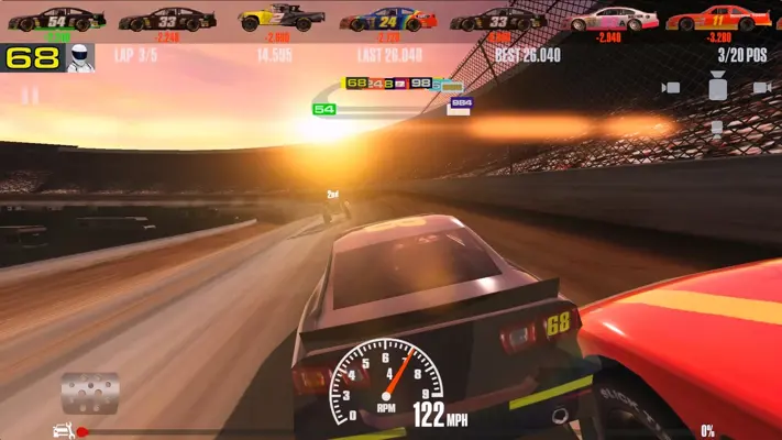 Stock Car Racing android App screenshot 9