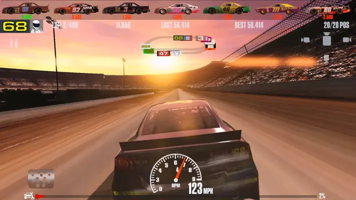 Stock Car Racing android App screenshot 10