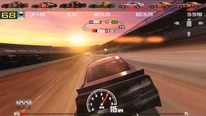 Stock Car Racing android App screenshot 11