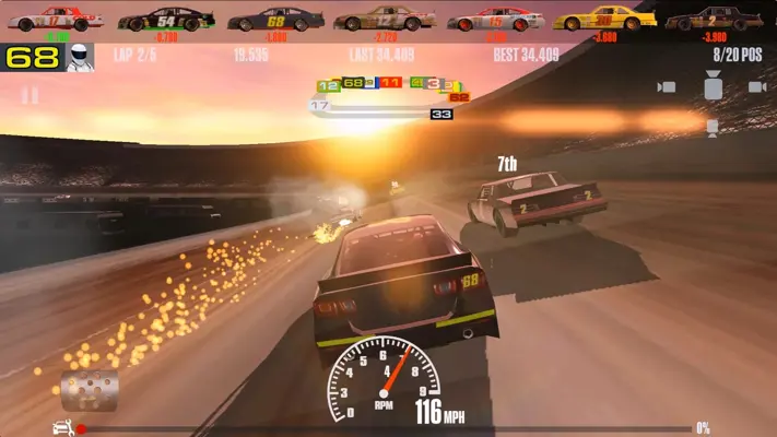 Stock Car Racing android App screenshot 2