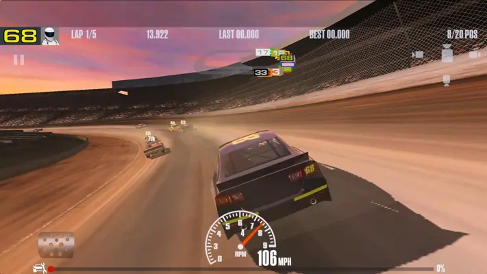 Stock Car Racing android App screenshot 7